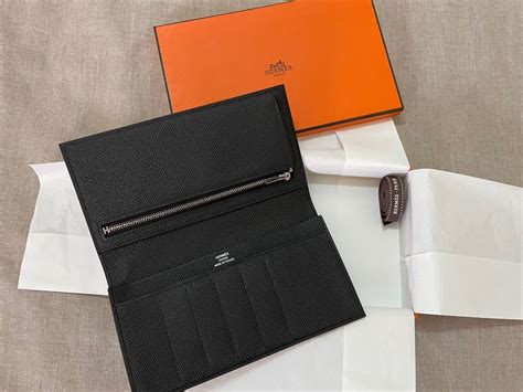 mens hermes card holder|hermes citizen twill long wallet.